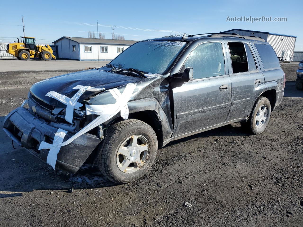 2006 Chevrolet Trailblazer Ls Черный vin: 1GNDT13S562213669