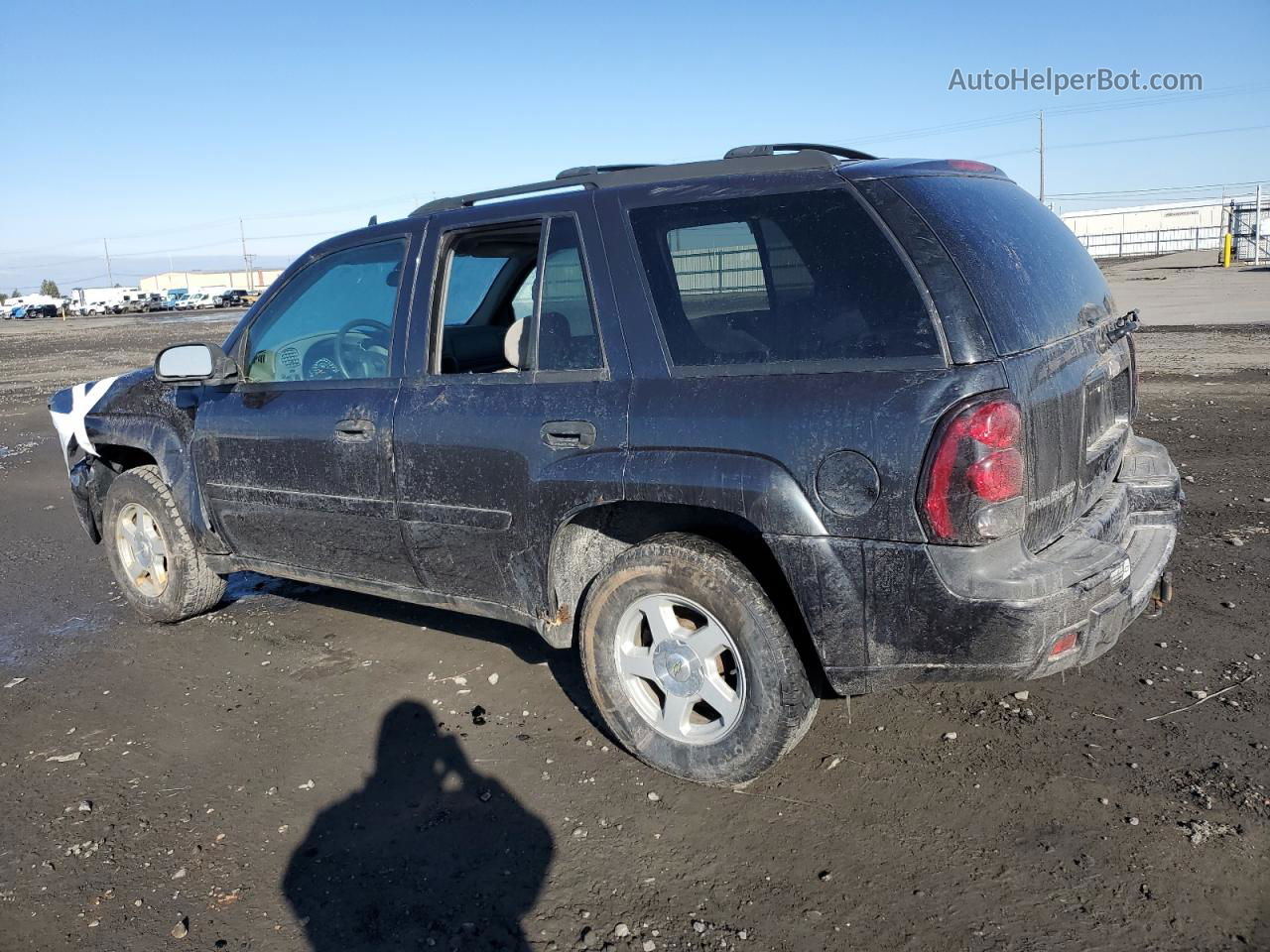 2006 Chevrolet Trailblazer Ls Черный vin: 1GNDT13S562213669