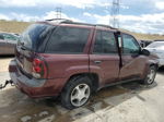 2006 Chevrolet Trailblazer Ls Maroon vin: 1GNDT13S562314274