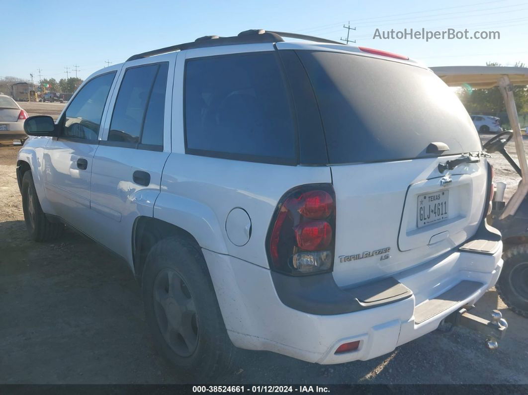 2006 Chevrolet Trailblazer Ls White vin: 1GNDT13S562331463