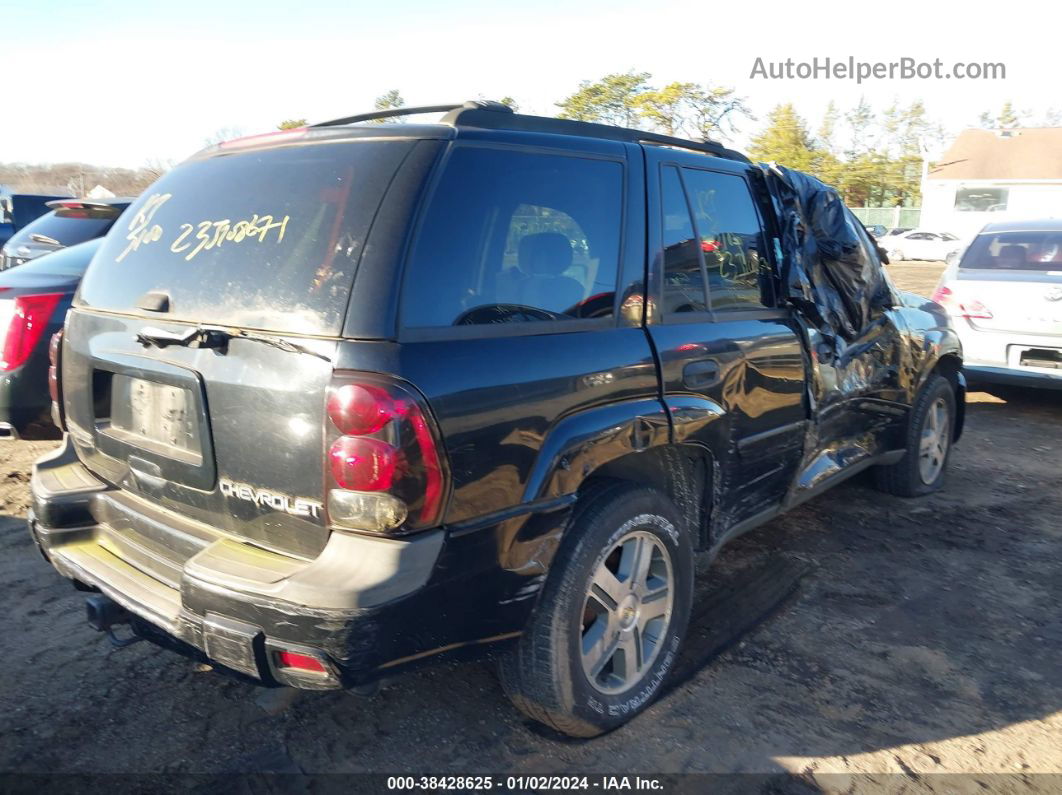 2002 Chevrolet Trailblazer Ls Black vin: 1GNDT13S622423269