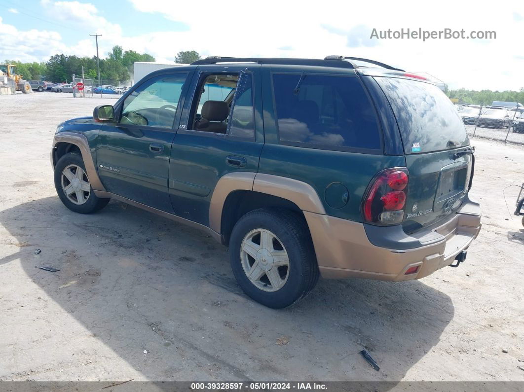 2002 Chevrolet Trailblazer Ltz Зеленый vin: 1GNDT13S622483293