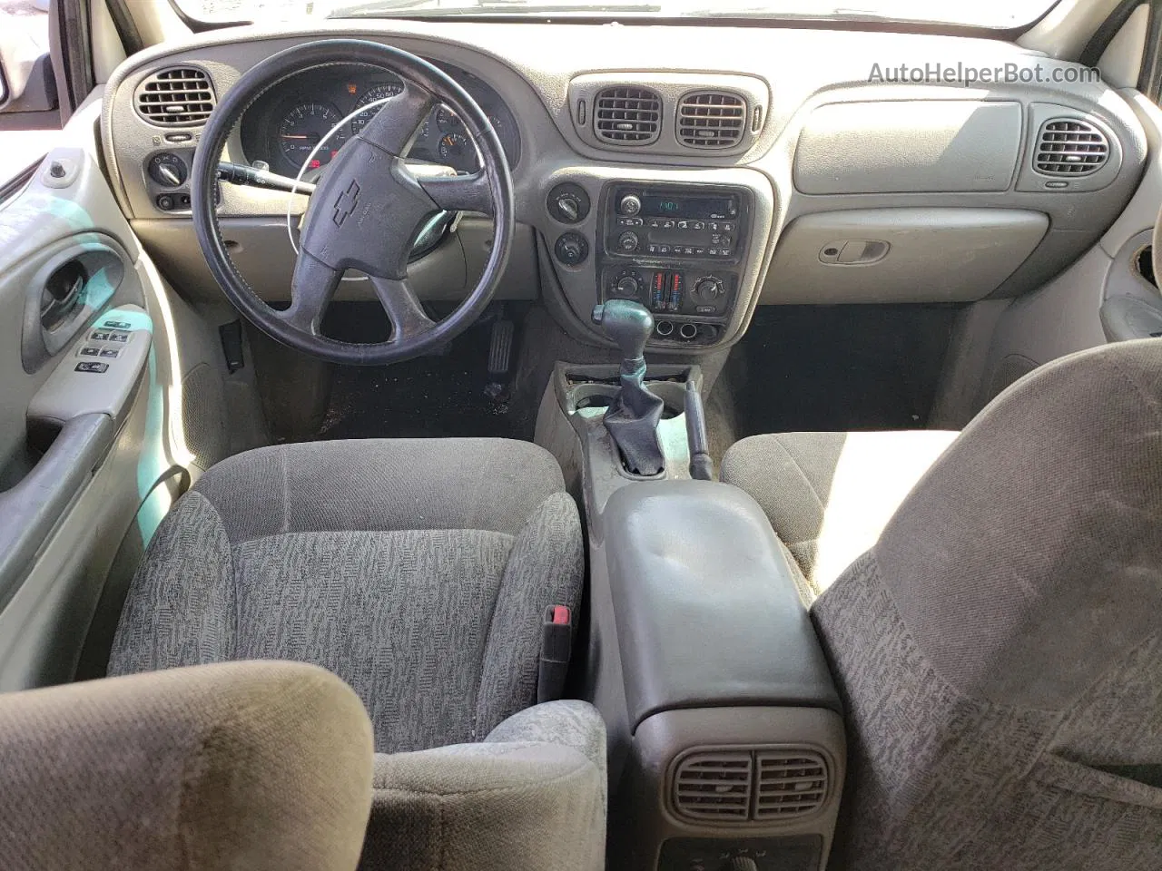 2002 Chevrolet Trailblazer  Gray vin: 1GNDT13S622498568