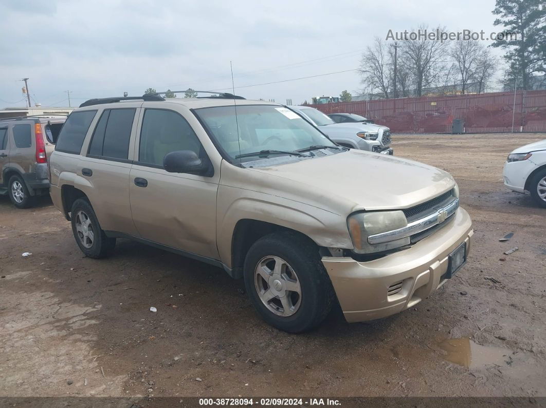 2006 Chevrolet Trailblazer Ls Tan vin: 1GNDT13S662108543