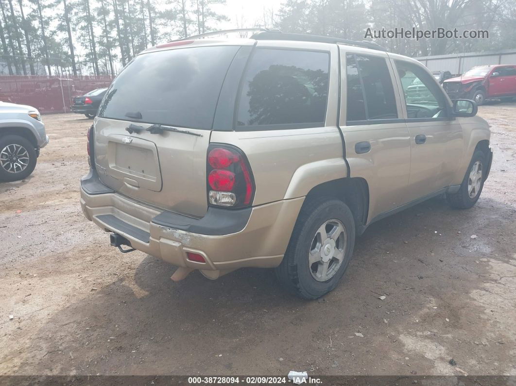 2006 Chevrolet Trailblazer Ls Tan vin: 1GNDT13S662108543