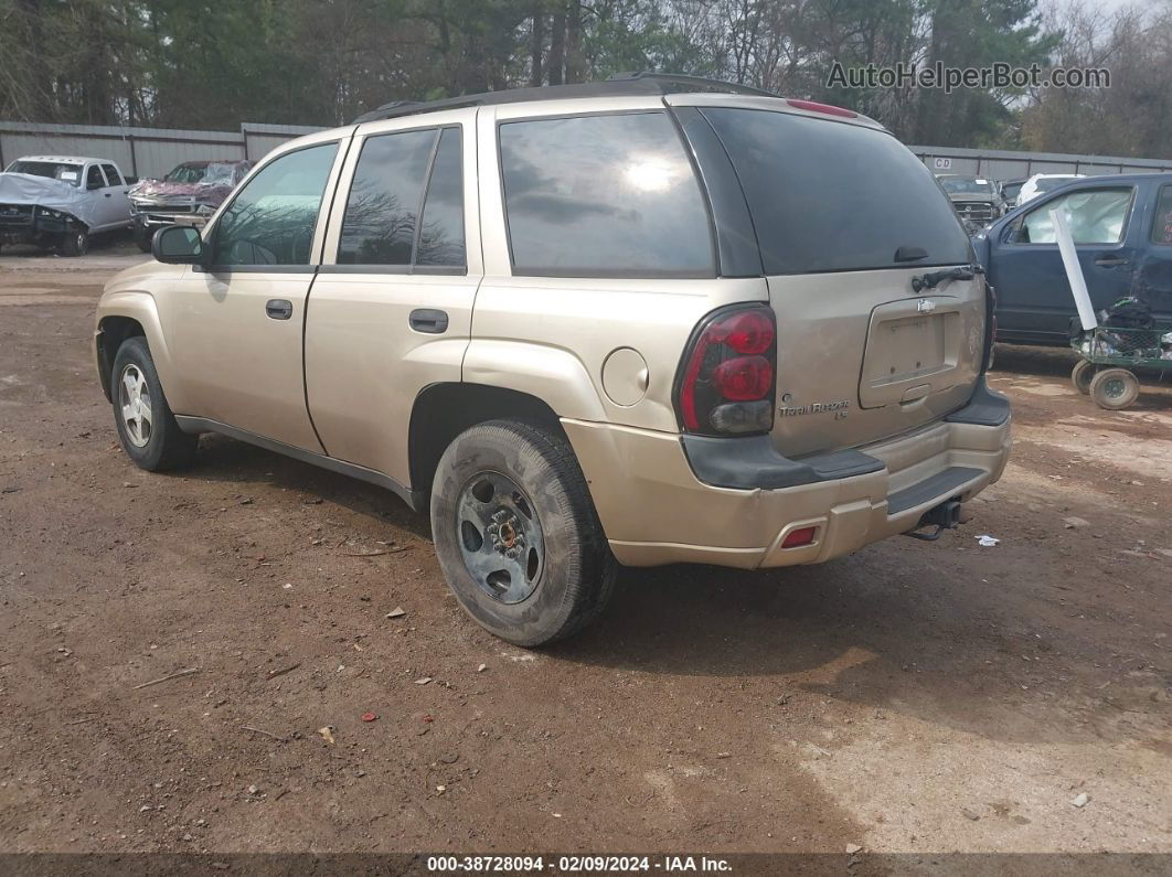 2006 Chevrolet Trailblazer Ls Tan vin: 1GNDT13S662108543