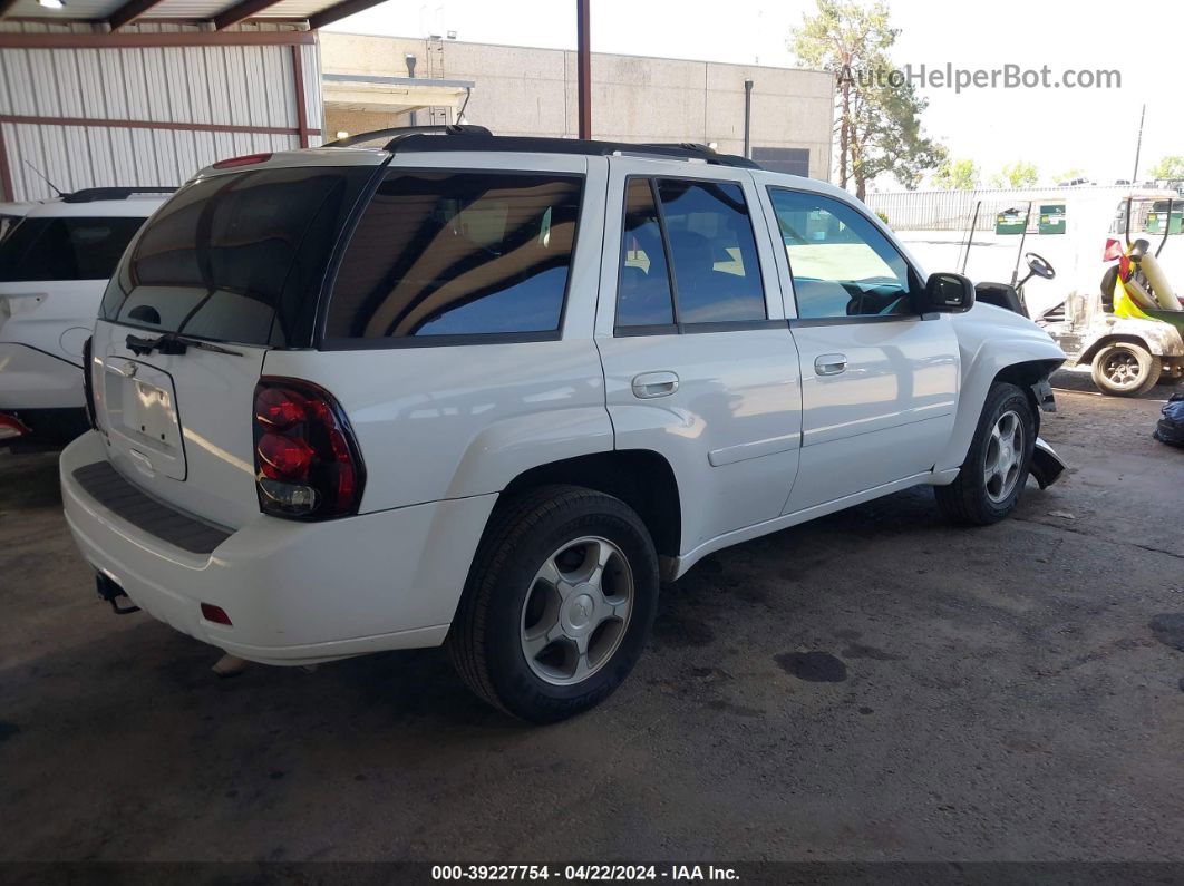 2006 Chevrolet Trailblazer Lt White vin: 1GNDT13S662221277