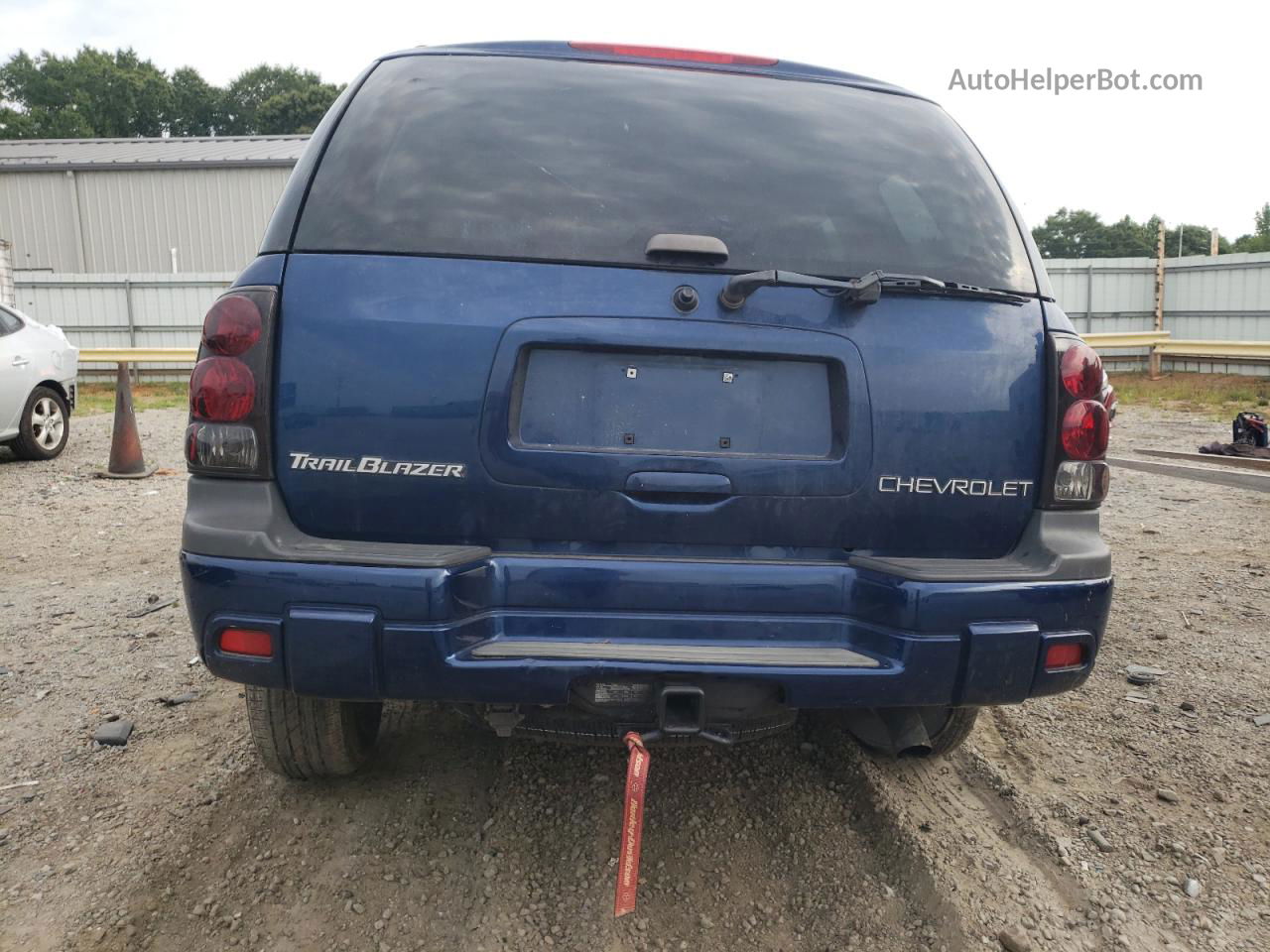 2002 Chevrolet Trailblazer  Blue vin: 1GNDT13S722260583