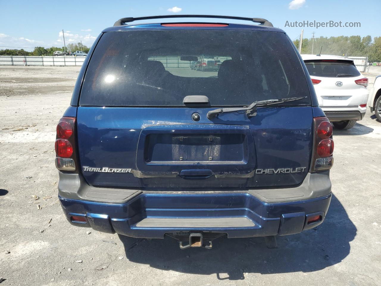 2002 Chevrolet Trailblazer  Blue vin: 1GNDT13S722277223