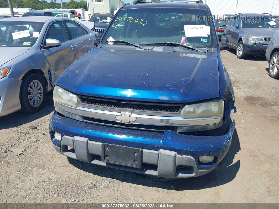 2002 Chevrolet Trailblazer Lt Blue vin: 1GNDT13S722494402