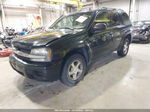 2006 Chevrolet Trailblazer Ls Black vin: 1GNDT13S762154740