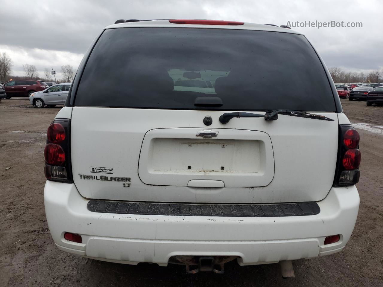 2006 Chevrolet Trailblazer Ls White vin: 1GNDT13S762161624