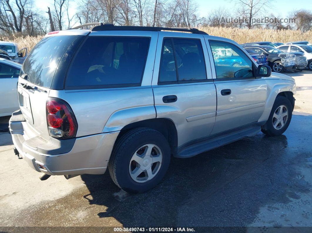 2006 Chevrolet Trailblazer Ls Серебряный vin: 1GNDT13S762181520