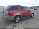 2002 Chevrolet Trailblazer Ltz Red vin: 1GNDT13S822316465