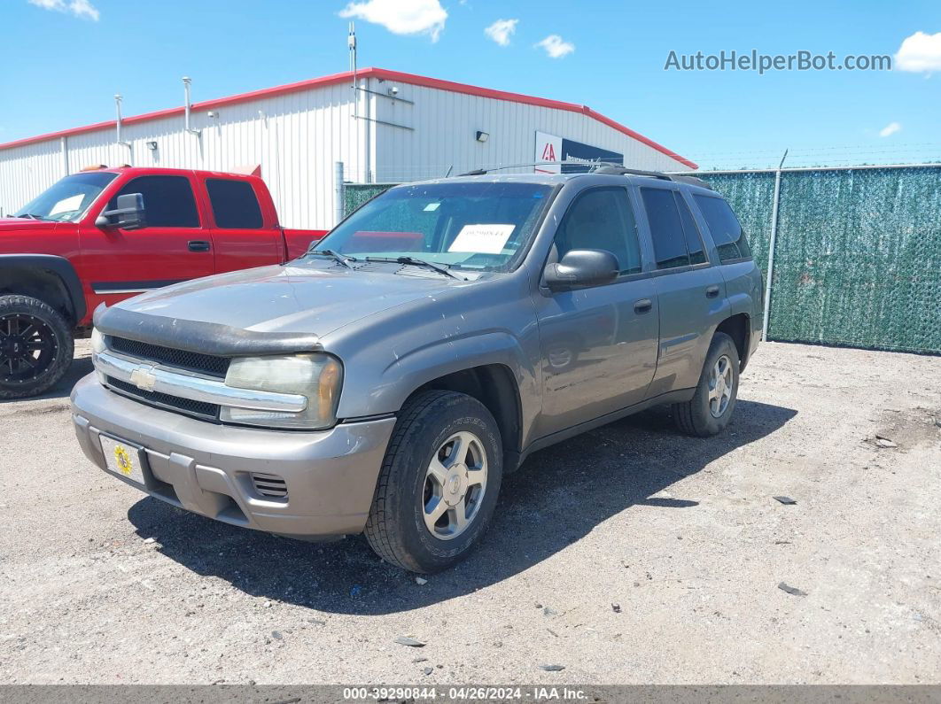 2006 Chevrolet Trailblazer Ls Серебряный vin: 1GNDT13S862106857