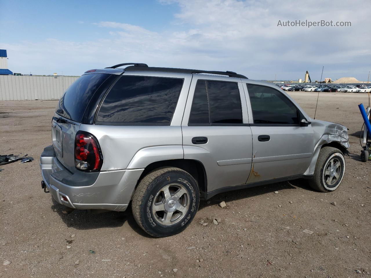 2006 Chevrolet Trailblazer Ls Серебряный vin: 1GNDT13S862176682