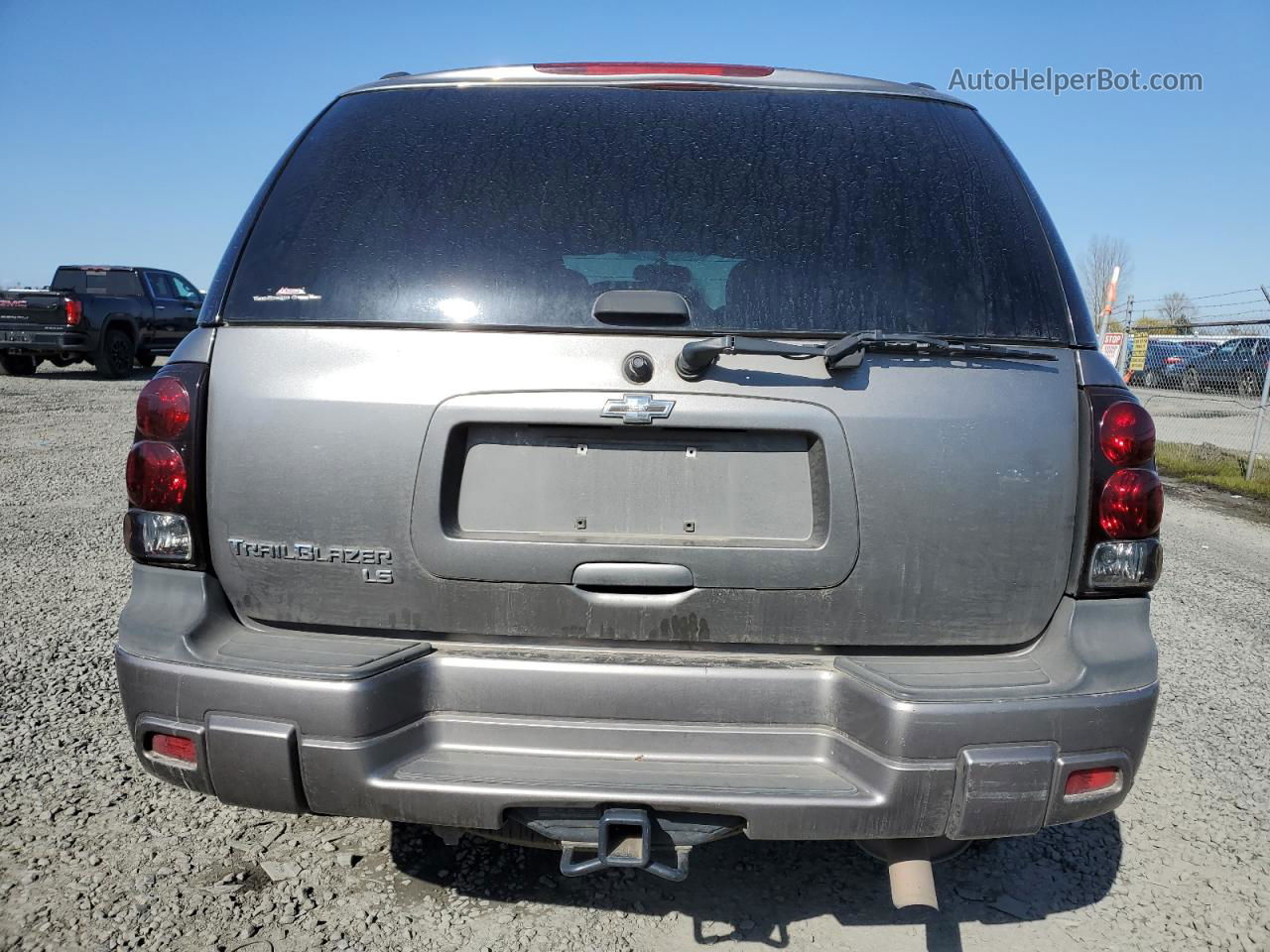 2006 Chevrolet Trailblazer Ls Silver vin: 1GNDT13S862197659