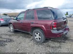 2006 Chevrolet Trailblazer Ls Burgundy vin: 1GNDT13S862206800