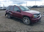 2006 Chevrolet Trailblazer Ls Burgundy vin: 1GNDT13S862206800