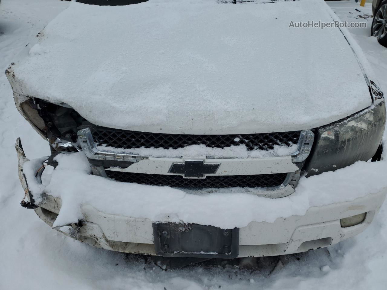 2006 Chevrolet Trailblazer Ls White vin: 1GNDT13S862233687