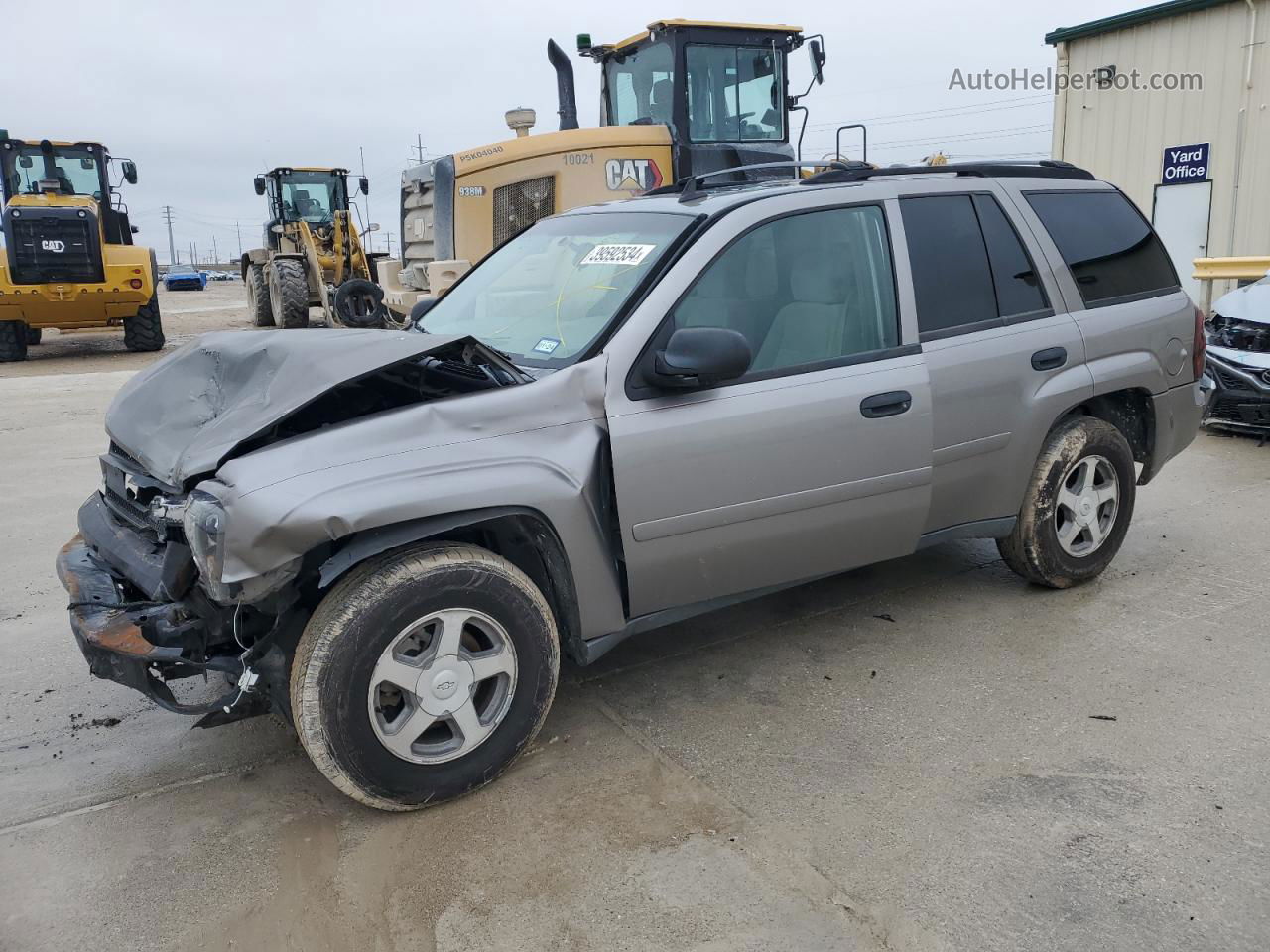 2006 Chevrolet Trailblazer Ls Silver vin: 1GNDT13S862285532