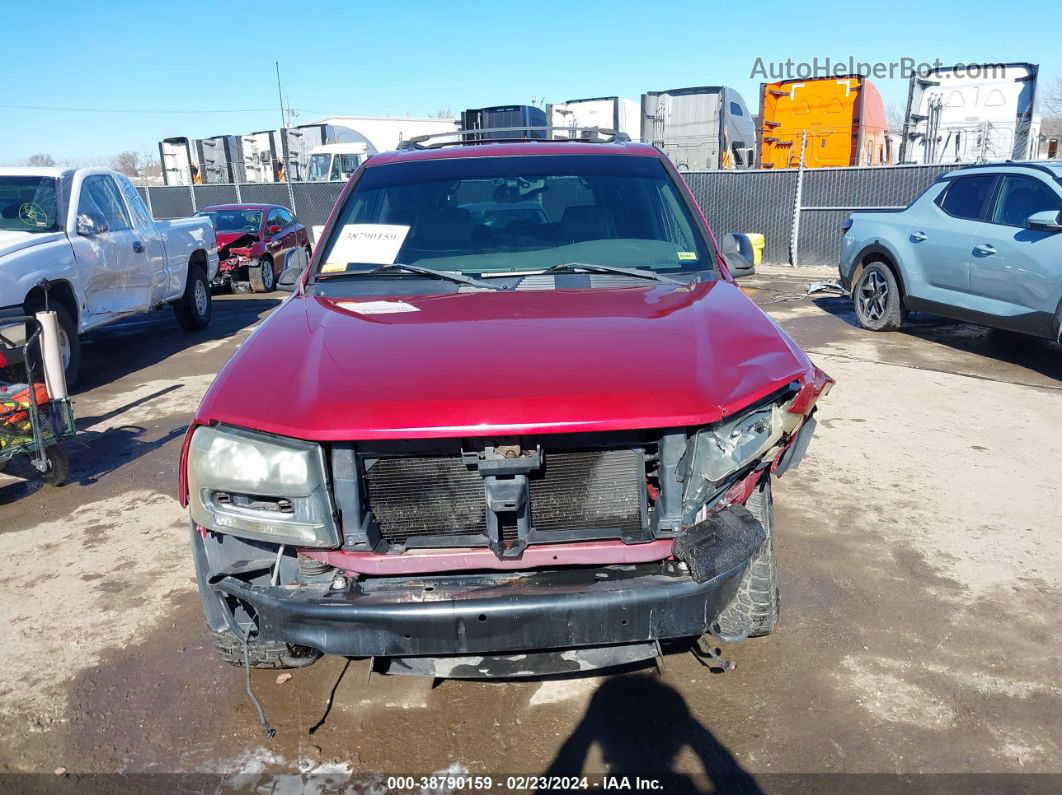 2002 Chevrolet Trailblazer Ltz Red vin: 1GNDT13S922191332