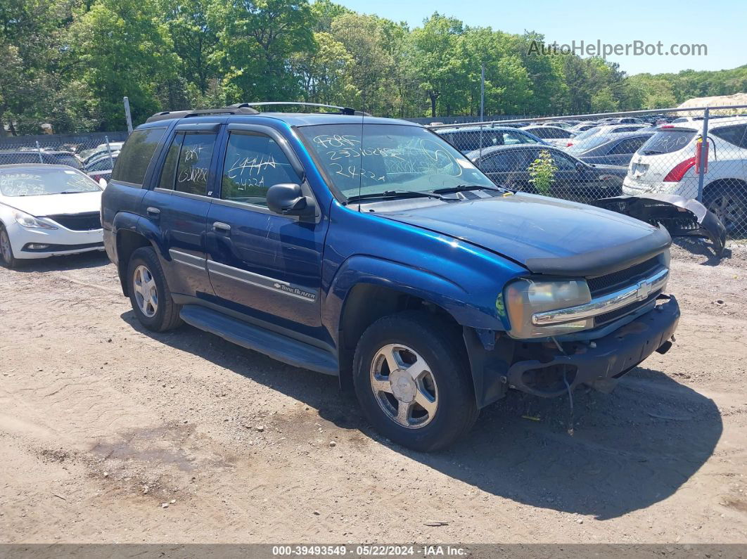 2002 Chevrolet Trailblazer Lt Blue vin: 1GNDT13S922219131