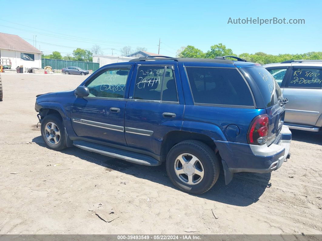 2002 Chevrolet Trailblazer Lt Blue vin: 1GNDT13S922219131