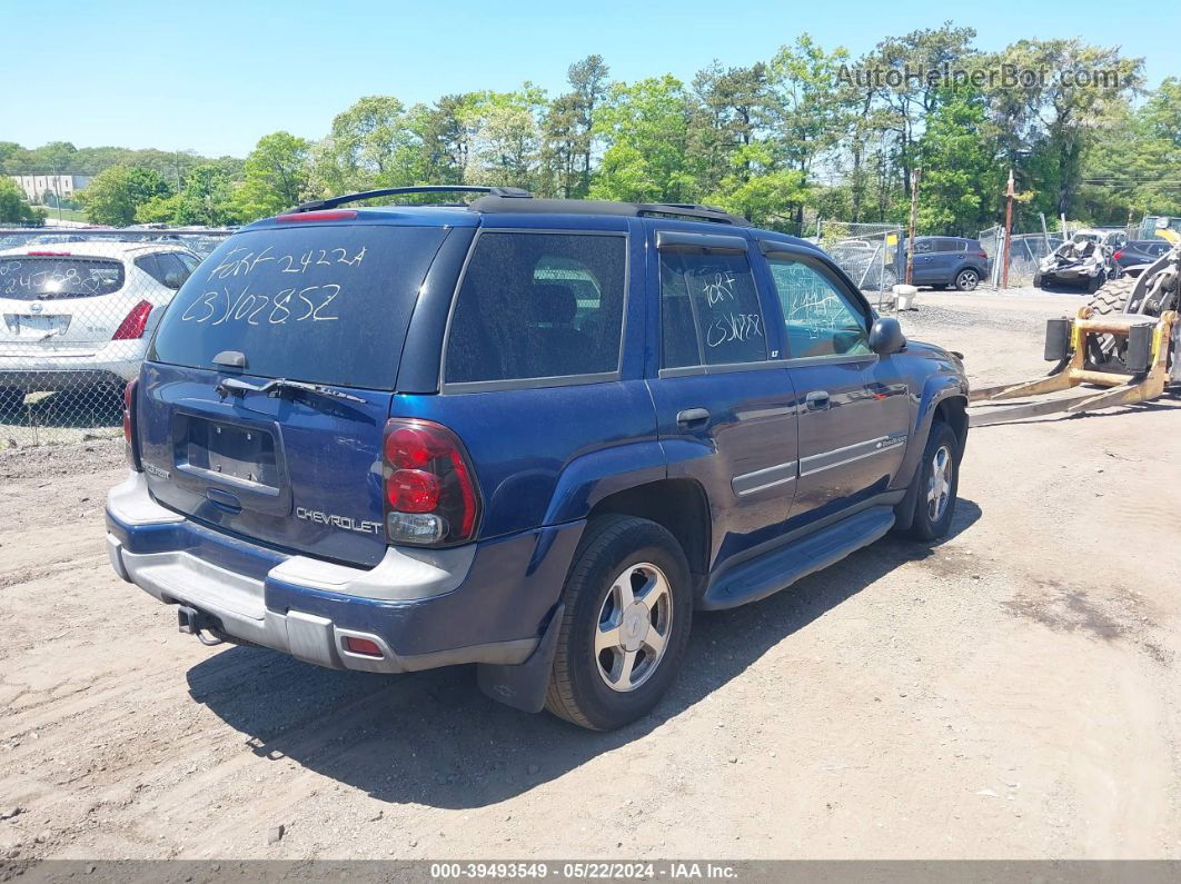 2002 Chevrolet Trailblazer Lt Синий vin: 1GNDT13S922219131