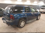 2002 Chevrolet Trailblazer Ls Blue vin: 1GNDT13S922230470