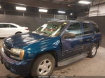 2002 Chevrolet Trailblazer Ls Blue vin: 1GNDT13S922230470