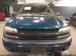 2002 Chevrolet Trailblazer Ls Blue vin: 1GNDT13S922230470