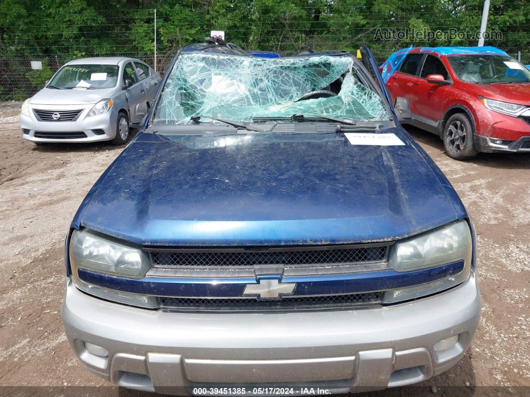 2002 Chevrolet Trailblazer Ltz Синий vin: 1GNDT13S922291723