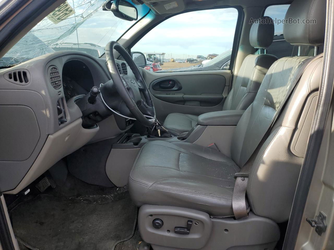 2002 Chevrolet Trailblazer  Tan vin: 1GNDT13S922506985