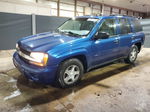 2006 Chevrolet Trailblazer Ls Blue vin: 1GNDT13S962148227