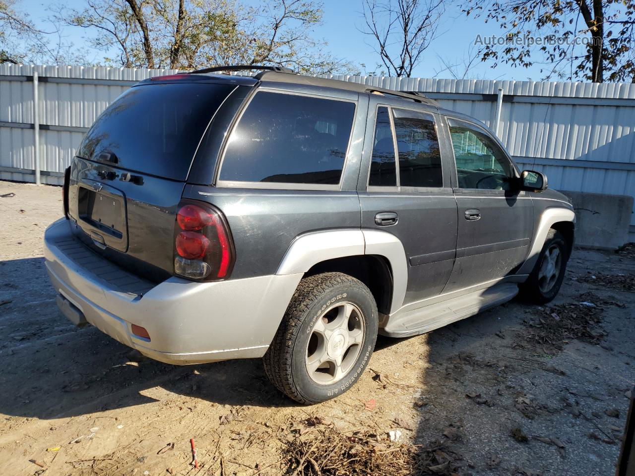 2006 Chevrolet Trailblazer Ls Charcoal vin: 1GNDT13S962216879