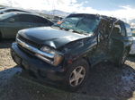 2006 Chevrolet Trailblazer Ls Black vin: 1GNDT13S962302659