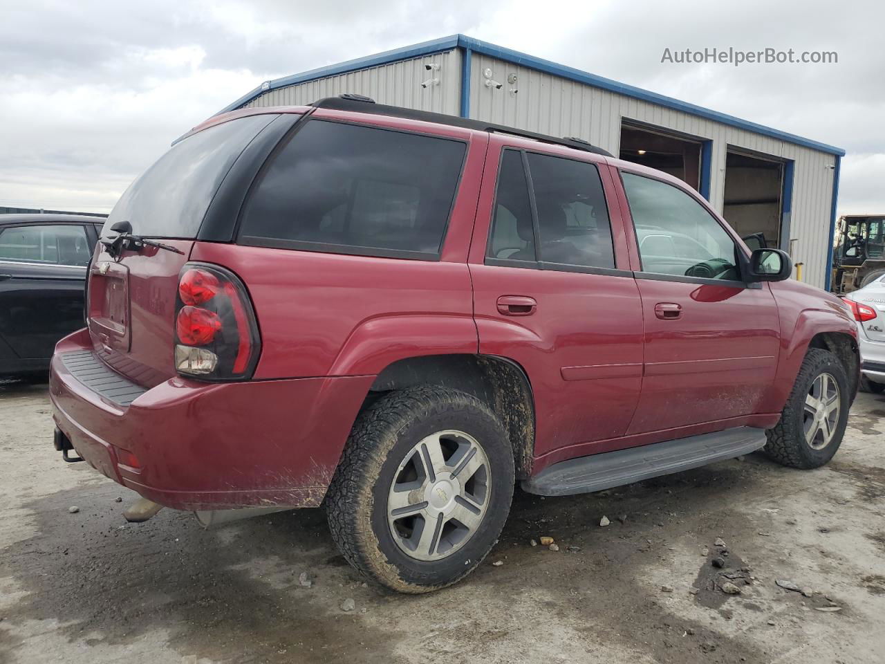 2006 Chevrolet Trailblazer Ls Maroon vin: 1GNDT13S962304041