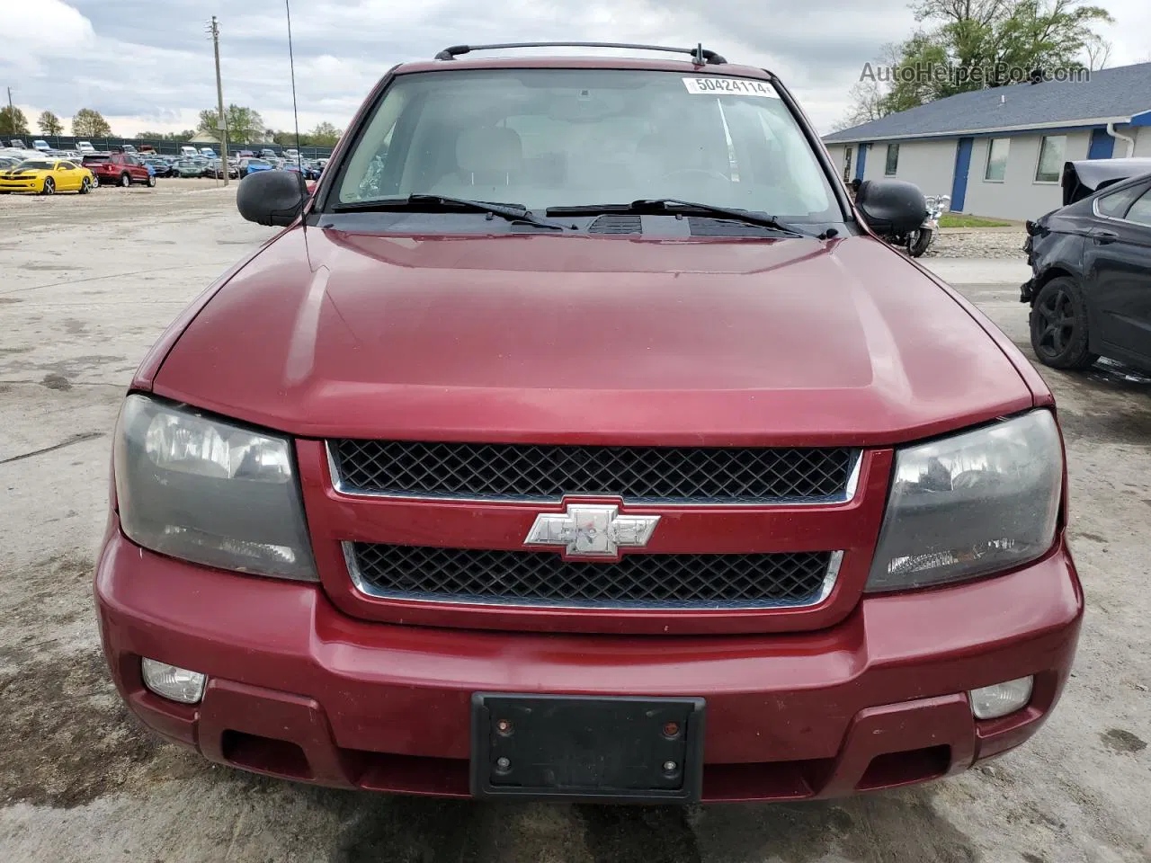 2006 Chevrolet Trailblazer Ls Maroon vin: 1GNDT13S962304041