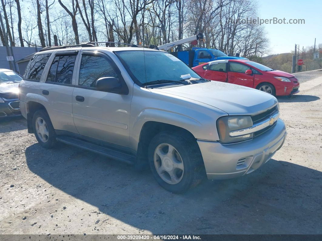 2006 Chevrolet Trailblazer Ls Серебряный vin: 1GNDT13S962360383