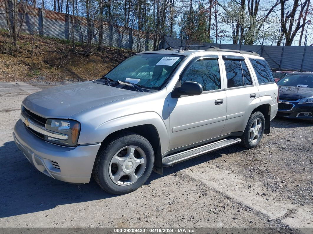 2006 Chevrolet Trailblazer Ls Серебряный vin: 1GNDT13S962360383