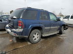 2002 Chevrolet Trailblazer  Синий vin: 1GNDT13SX22125887