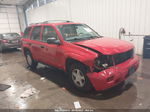 2002 Chevrolet Trailblazer Ls Red vin: 1GNDT13SX22278902