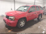 2002 Chevrolet Trailblazer Ls Red vin: 1GNDT13SX22278902