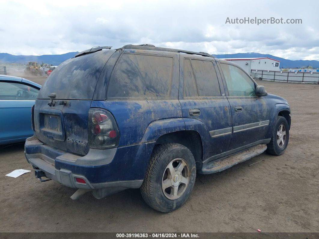 2002 Chevrolet Trailblazer Lt Blue vin: 1GNDT13SX22286708