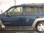 2002 Chevrolet Trailblazer Ltz Blue vin: 1GNDT13SX22392978