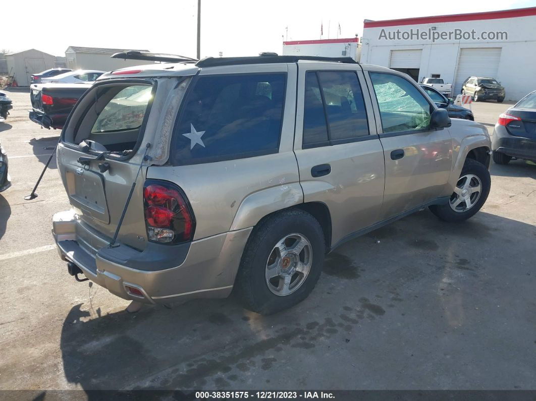 2006 Chevrolet Trailblazer Ls Gold vin: 1GNDT13SX62110098