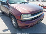 2006 Chevrolet Trailblazer Ls Maroon vin: 1GNDT13SX62159141