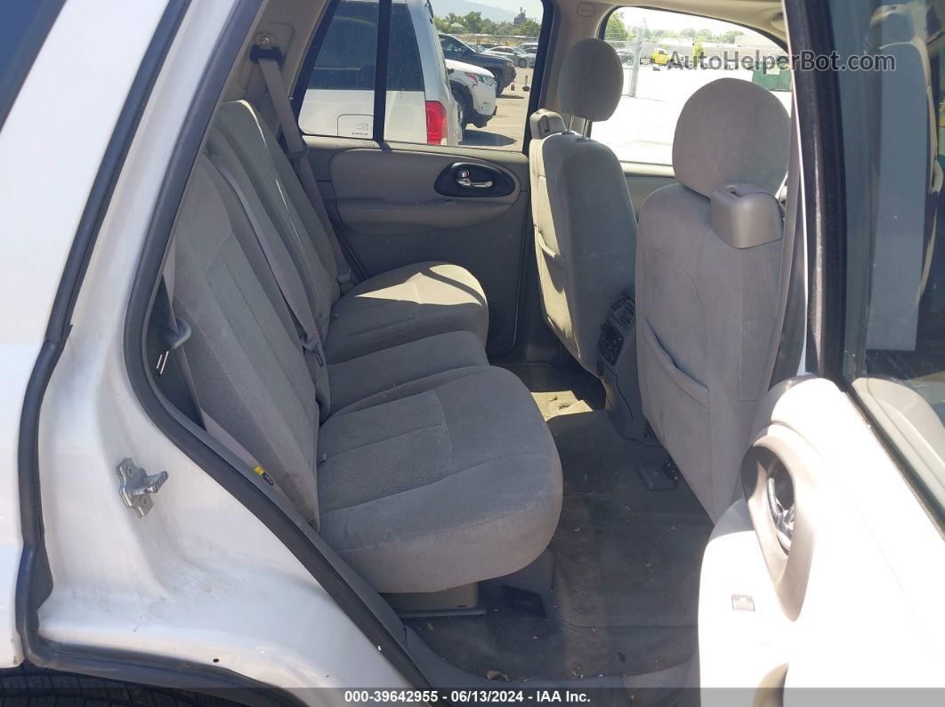 2006 Chevrolet Trailblazer Ls/lt White vin: 1GNDT13SX62168782