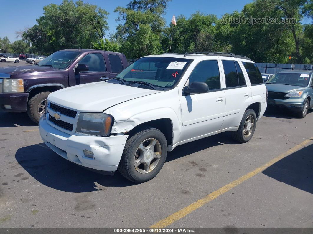 2006 Chevrolet Trailblazer Ls/lt White vin: 1GNDT13SX62168782